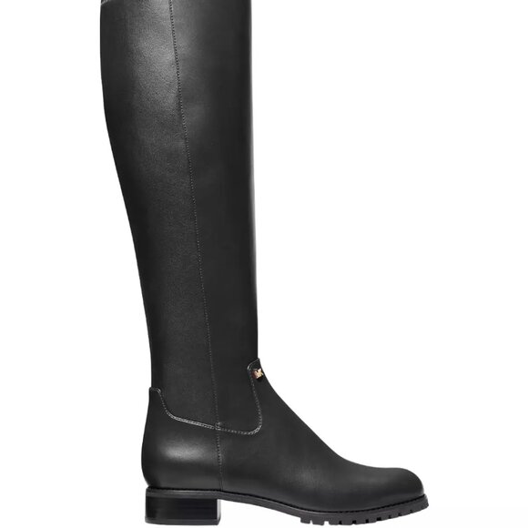 Michael Kors Britt Leather Knee Boots Women's 8 - Picture 2 of 4